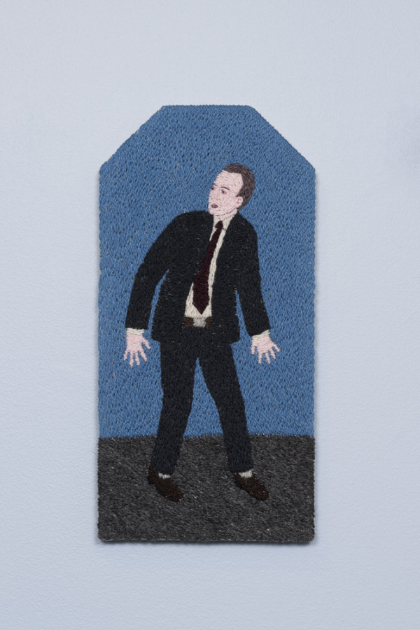 Suited Man in Blue